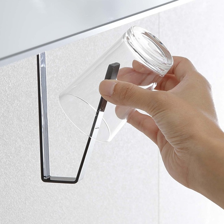 洗面収納 洗面戸棚下タンブラーホルダー タワー | livingut | 詳細画像6 