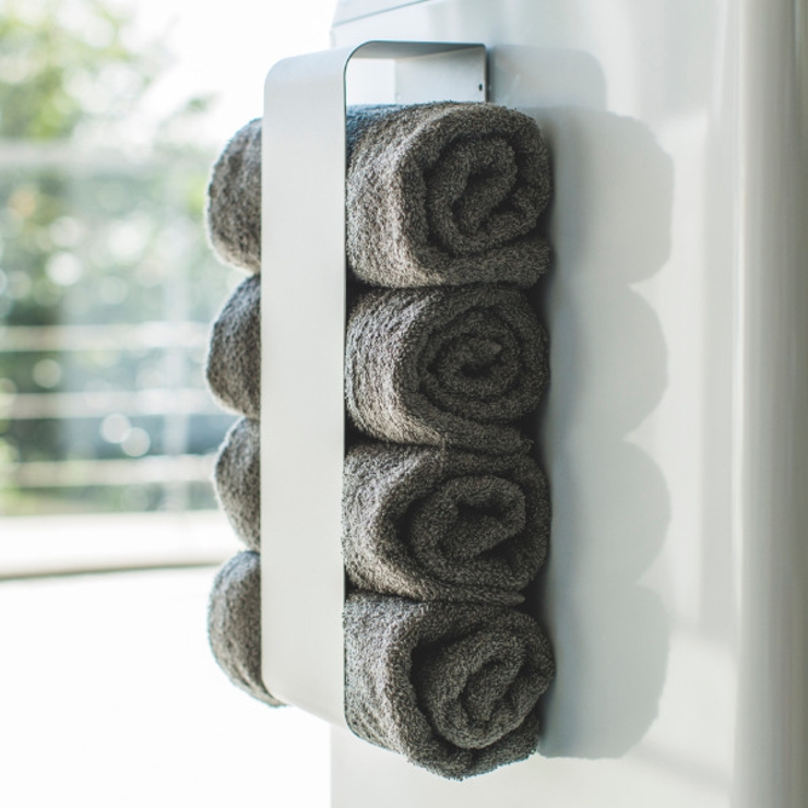 マグネットバスタオルホルダー プレート 山崎実業 | livingut | 詳細画像5 