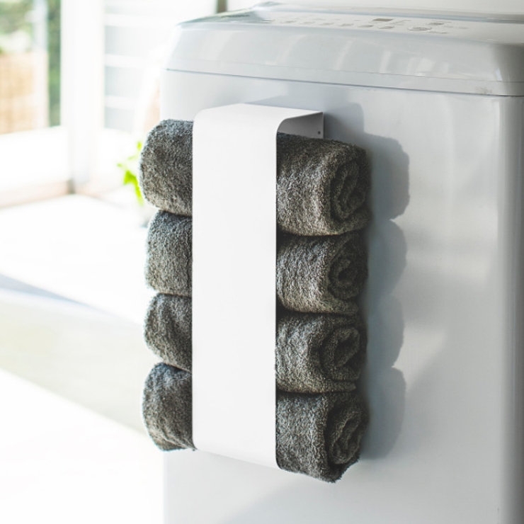 マグネットバスタオルホルダー プレート 山崎実業 | livingut | 詳細画像9 