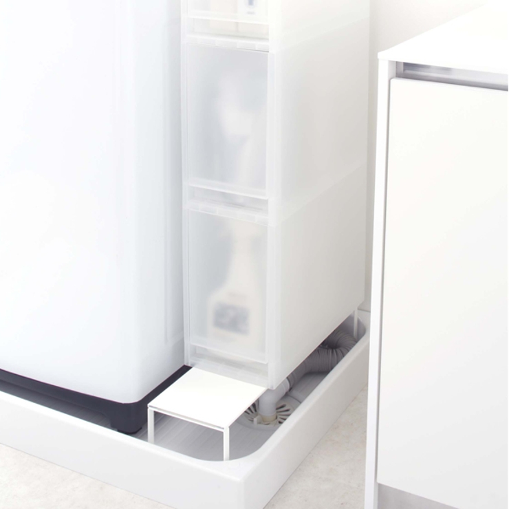 伸縮洗濯機排水口上ラック プレート Plate | livingut | 詳細画像6 