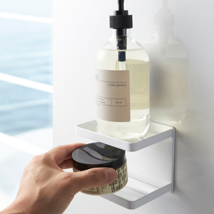 石鹸皿 マグネットバスルームソープトレー ２段 | livingut | 詳細画像7 