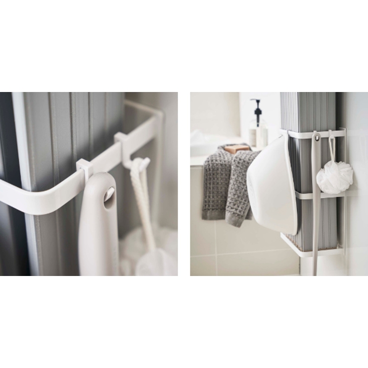 風呂ふたスタンド マグネットバスルーム折り畳み風呂蓋ホルダー ミスト | livingut | 詳細画像6 