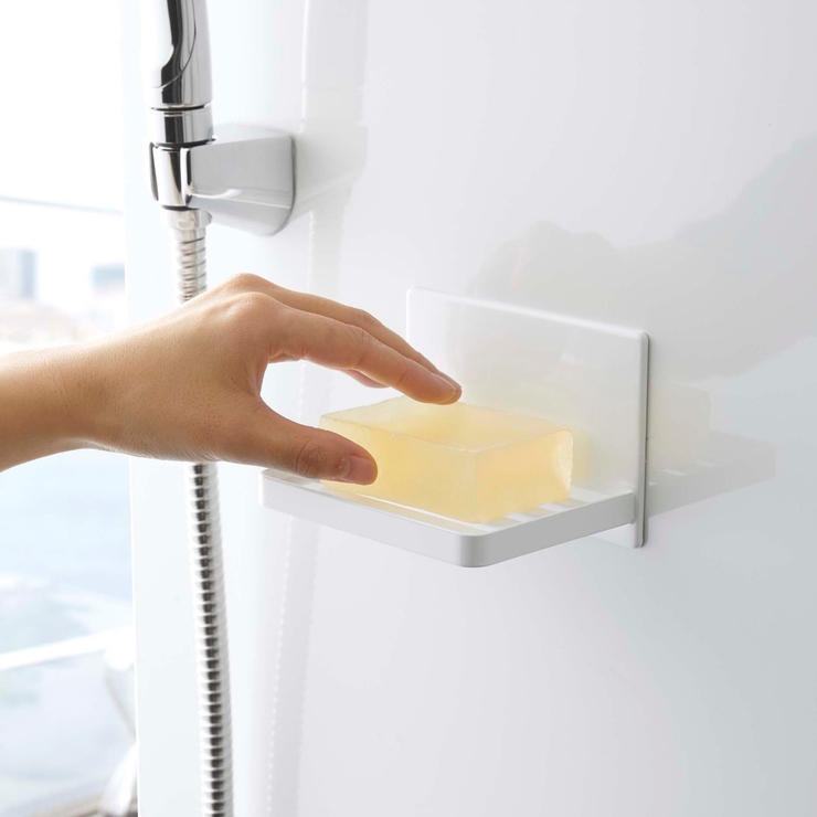 tower マグネットバスルーム ソープトレー | livingut | 詳細画像7 