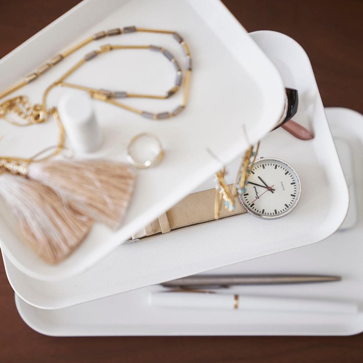 山崎実業 tower アクセサリー3段トレー | livingut | 詳細画像11 