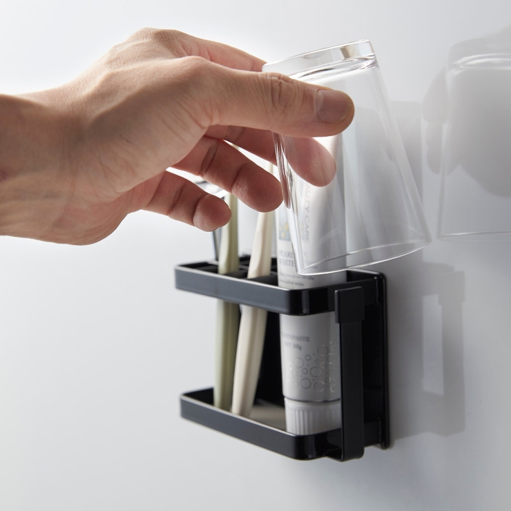 山崎実業 tower マグネットバスルームトゥースブラシスタンド | livingut | 詳細画像12 