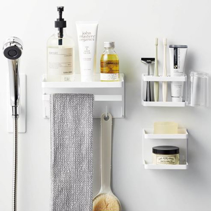 山崎実業 tower マグネットバスルームトゥースブラシスタンド | livingut | 詳細画像9 