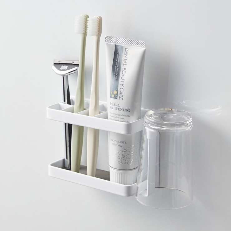 山崎実業 tower マグネットバスルームトゥースブラシスタンド | livingut | 詳細画像10 