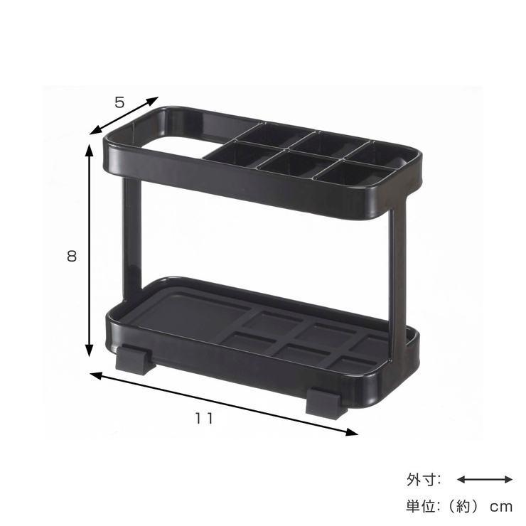 山崎実業 tower トゥースブラシスタンド | livingut | 詳細画像5 