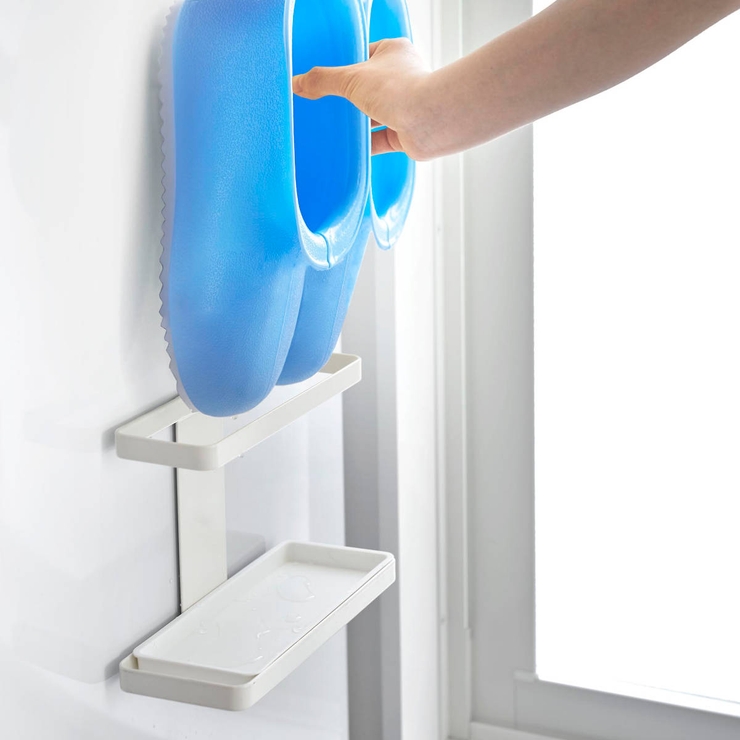 山崎実業 Plate マグネットトレー付きバスブーツホルダー | livingut | 詳細画像10 