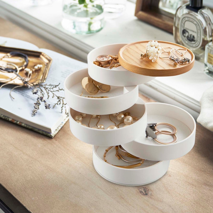 山崎実業 tosca 蓋付きアクセサリートレー | livingut | 詳細画像11 