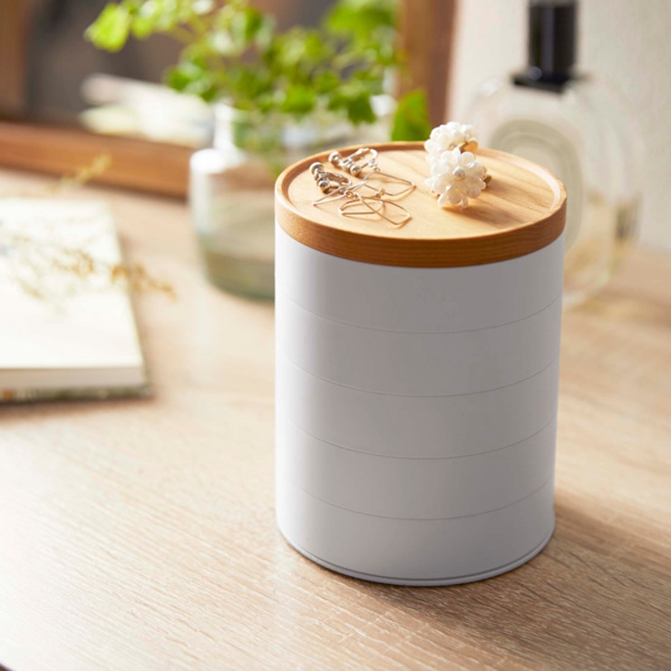 山崎実業 tosca 蓋付きアクセサリートレー | livingut | 詳細画像13 