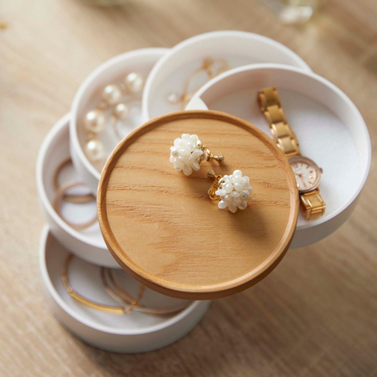 山崎実業 tosca 蓋付きアクセサリートレー | livingut | 詳細画像10 