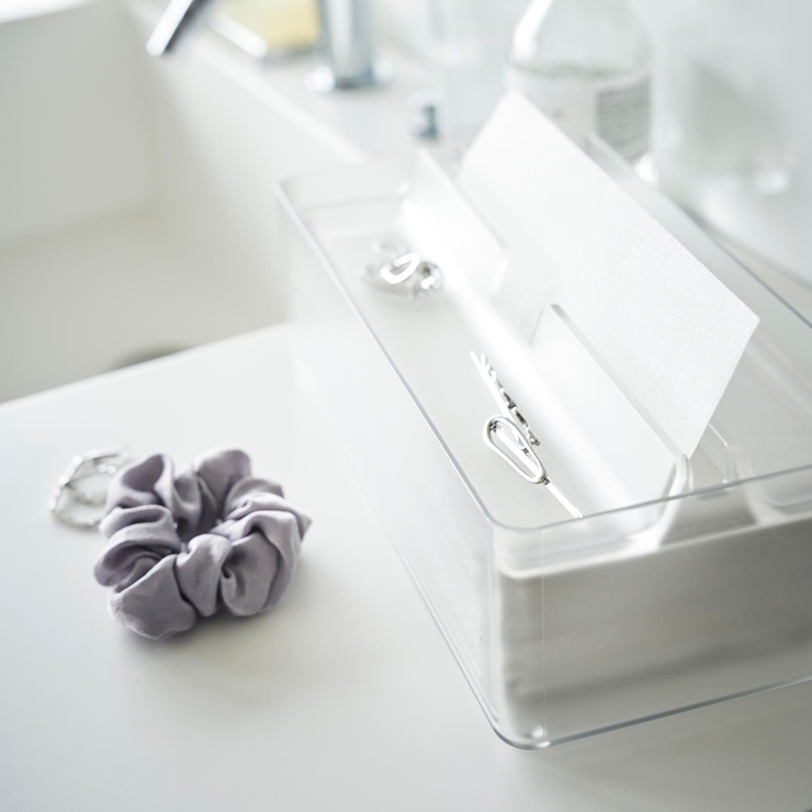 山崎実業 smart トレー蓋付きペーパータオルケース | livingut | 詳細画像8 