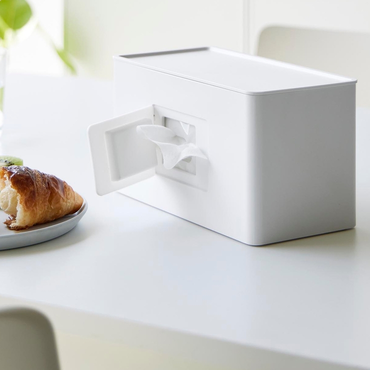 山崎実業 tower 両面コンパクトティッシュ＆ウェットシートケース | livingut | 詳細画像12 
