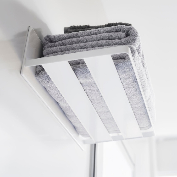 マグネットバスルーム バスタオル棚 ミスト | livingut | 詳細画像13 