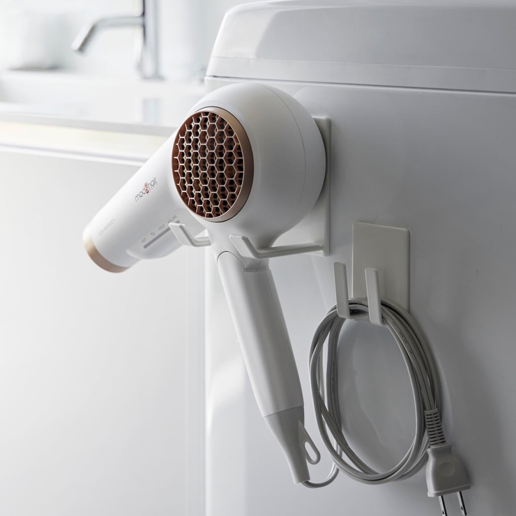 山崎実業 tower マグネットドライヤー＆コードホルダー | livingut | 詳細画像16 