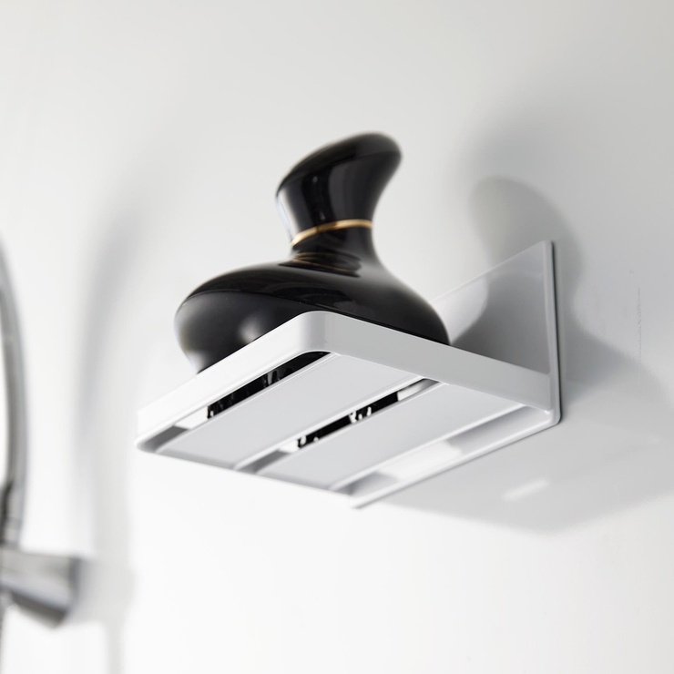 山崎実業 tower マグネットバスルームヘッドマッサージ器収納ラック | livingut | 詳細画像10 