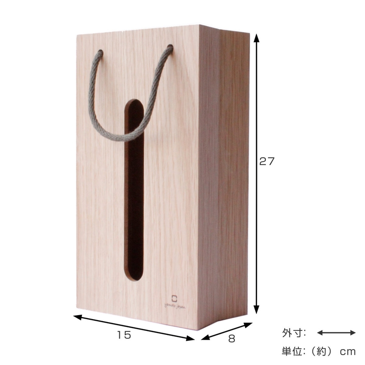 ティッシュケース BAG tissue | livingut | 詳細画像3 