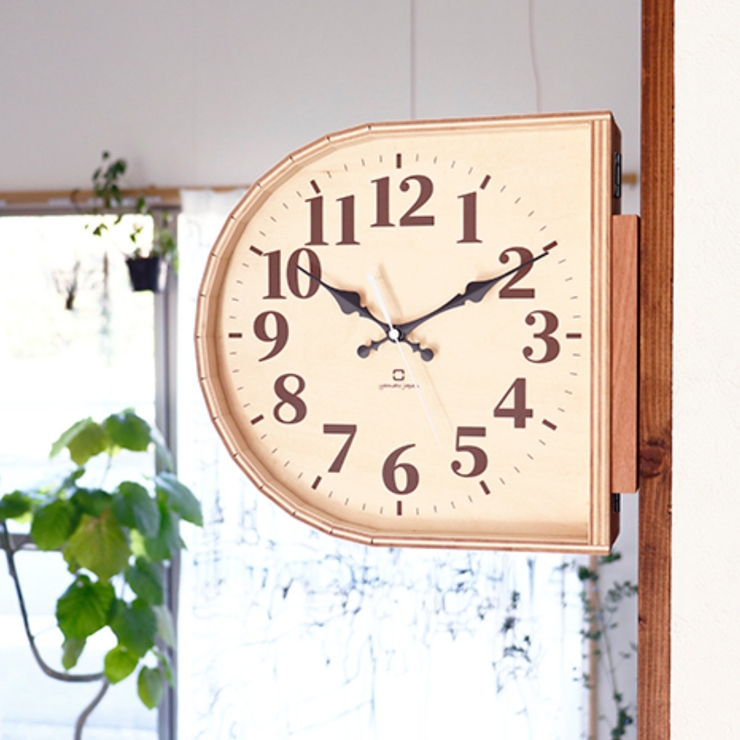 掛け時計 両面時計 D[品番：KRFH0027276]｜livingut（リビングート）の