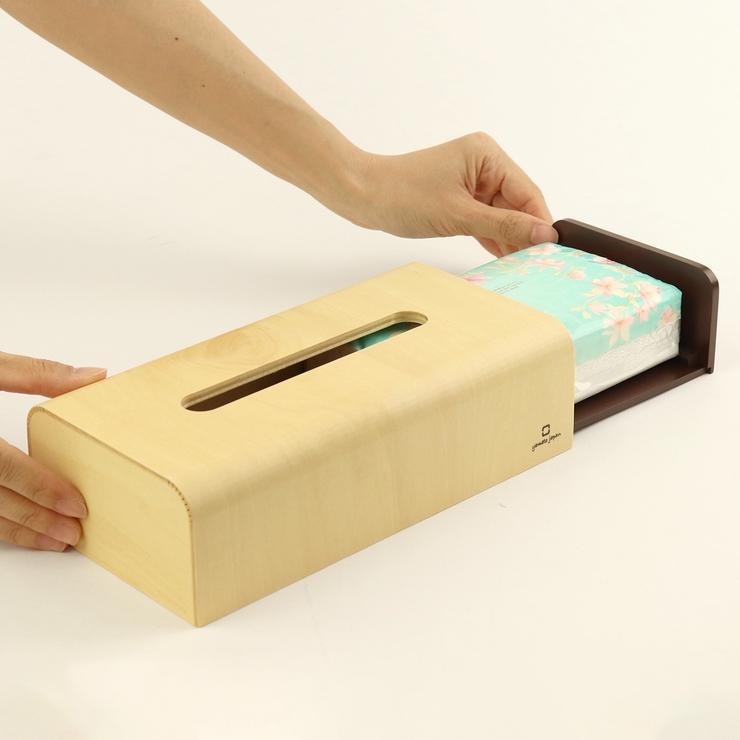 ティッシュケース ソフトパック用ティッシュケース ヤマト工芸 | livingut | 詳細画像6 