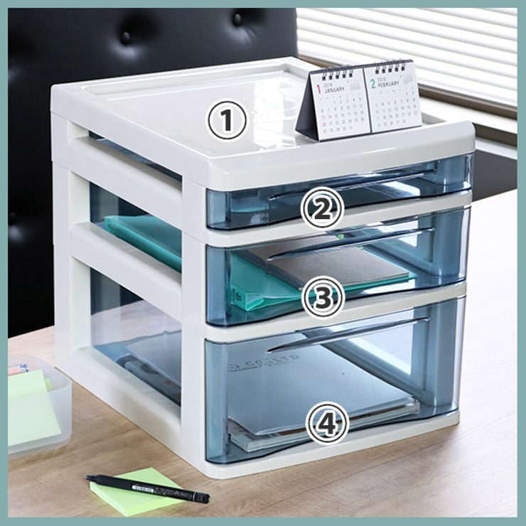 卓上収納 フロアーケース スタックチェスト | livingut | 詳細画像4 