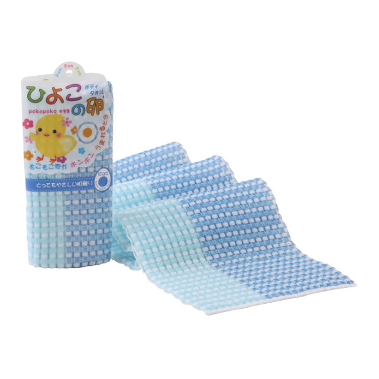 ボディタオル ヒヨコノタマゴボディタオル 泡立ち | livingut | 詳細画像1 