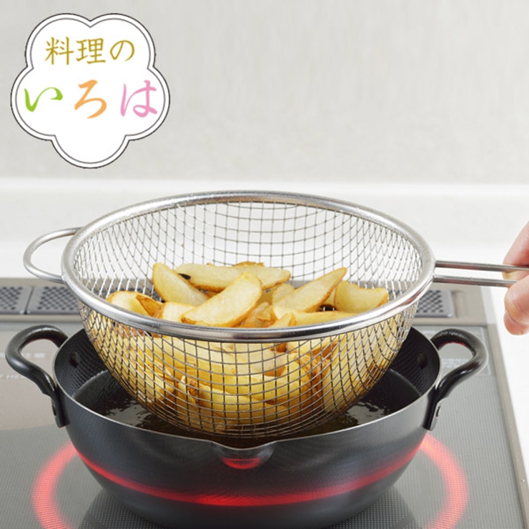 ざる ステンレス 料理のいろは | livingut | 詳細画像1 