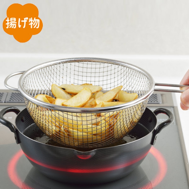 ざる ステンレス 料理のいろは | livingut | 詳細画像2 