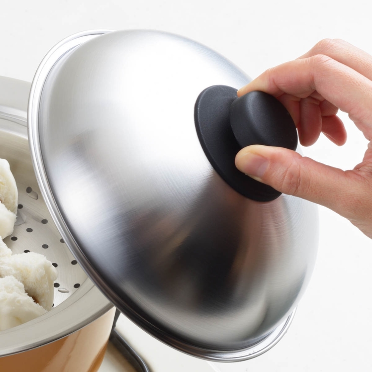 蒸し皿 18～20cm用 お鍋にのせて簡単蒸しプレート小 | livingut | 詳細画像6 