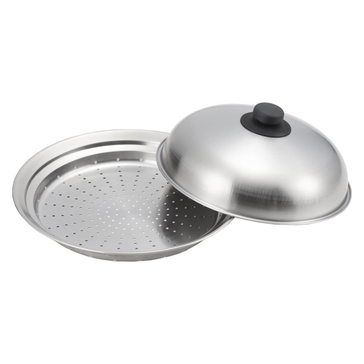 蒸し皿 24～26cm用 フライパンにのせて簡単蒸しプレート | livingut | 詳細画像2 