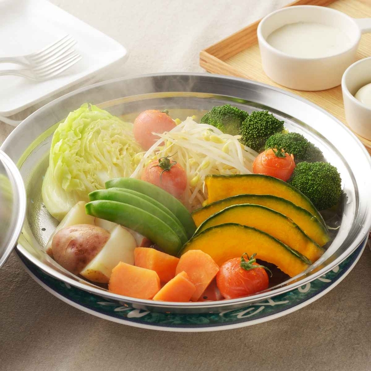 蒸し皿 24～26cm用 フライパンにのせて簡単蒸しプレート | livingut | 詳細画像10 