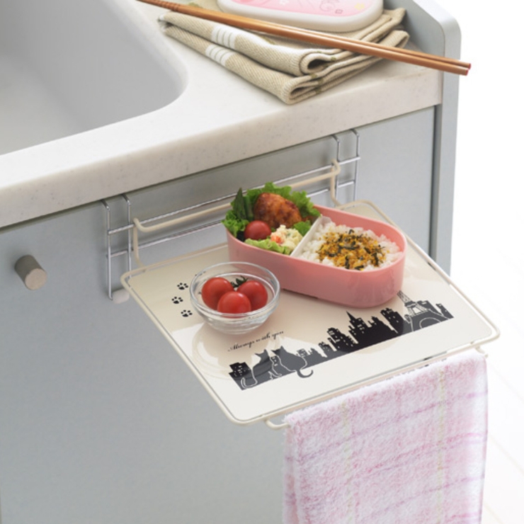 タオル掛け クロネコキッチン シンク扉簡易テーブル | livingut | 詳細画像7 