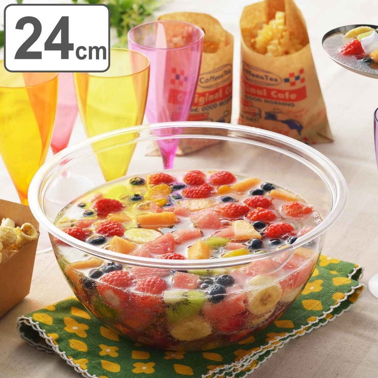 ボウル 24cm ネオクリア | livingut | 詳細画像1 
