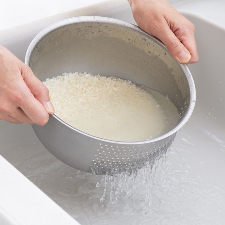 米研ぎボウル 21cm ステンレス製 | livingut | 詳細画像1 