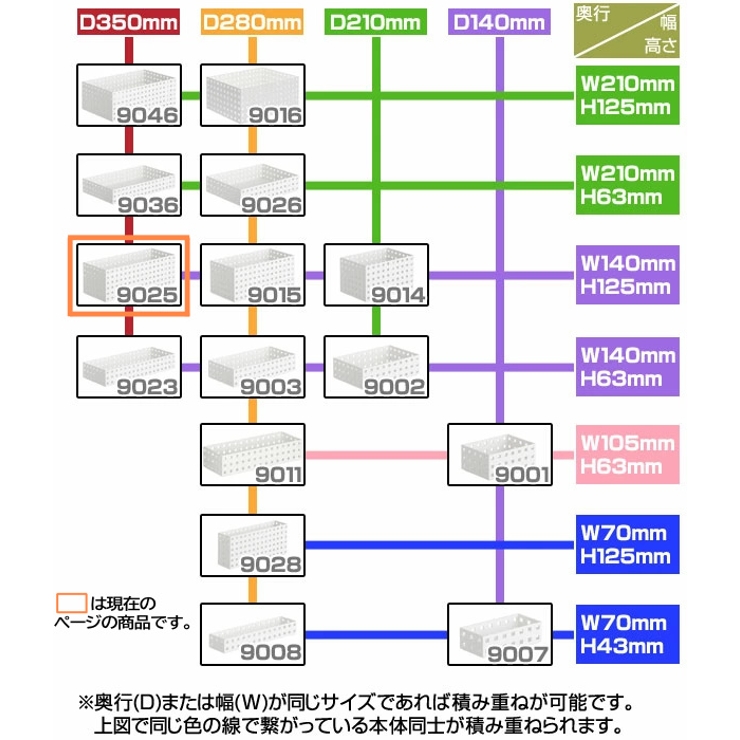 小物収納 9025 収納ケース | livingut | 詳細画像9 