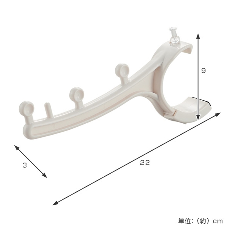 フック 部屋干し どこでもフック | livingut | 詳細画像3 