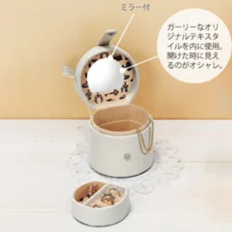 小物収納 スウィート ジュエリーボックス | livingut | 詳細画像3 