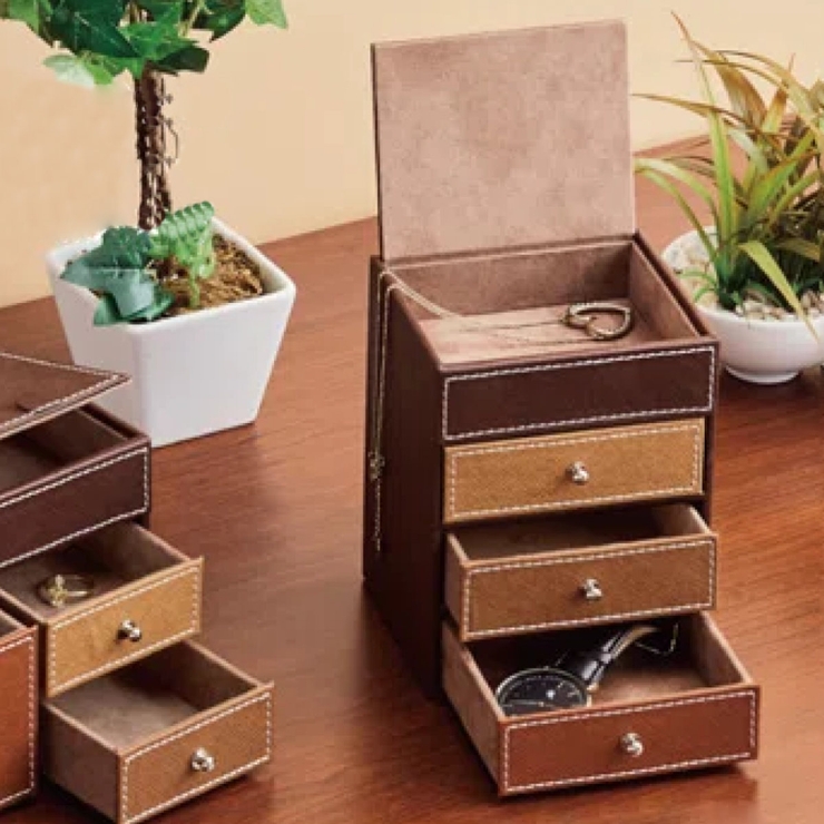 ジュエリーボックス トレジャー チェスト | livingut | 詳細画像1 