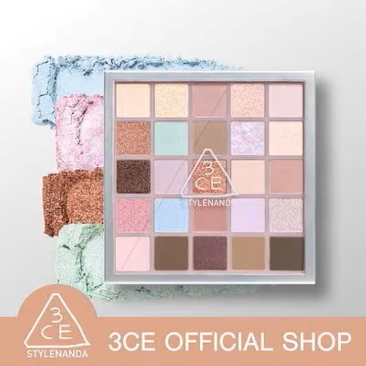 【3CE公式】 XL アイシャドウパレット / 25色 / ラメ | 3CE OFFICIAL SHOP | 詳細画像1 