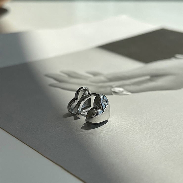 イヤカフ イヤーカフ ハート柄 | IRADOWL | 詳細画像6 