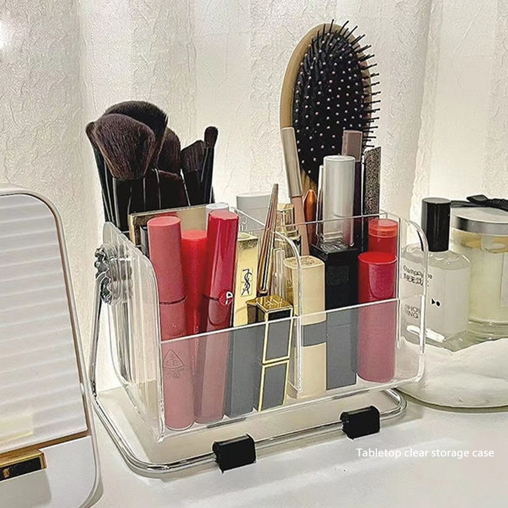 収納ケース 卓上 クリア | IRADOWL | 詳細画像1 