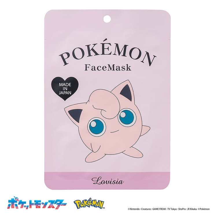 02Lovisiaポケモンフェイスマスク プリン | Lovisia公式ショップ | 詳細画像3 