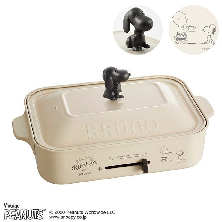 スヌーピー Bruno ブルーノ コンパクトホットプレート 品番 Udow Life Style Ablana ライフスタイルアブラナ のレディースファッション通販 Shoplist ショップリスト