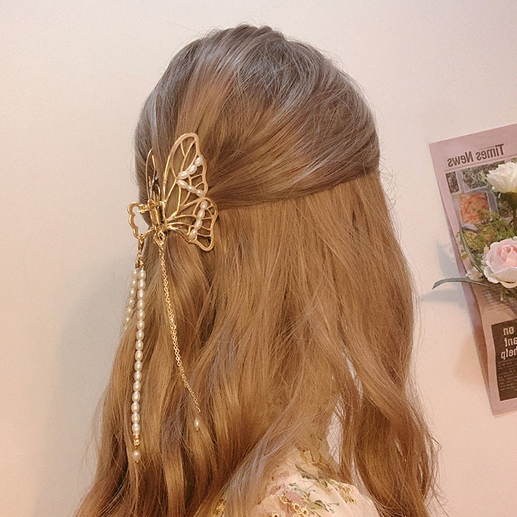 ヘアクリップ バンスクリップ パール | LTL | 詳細画像11 