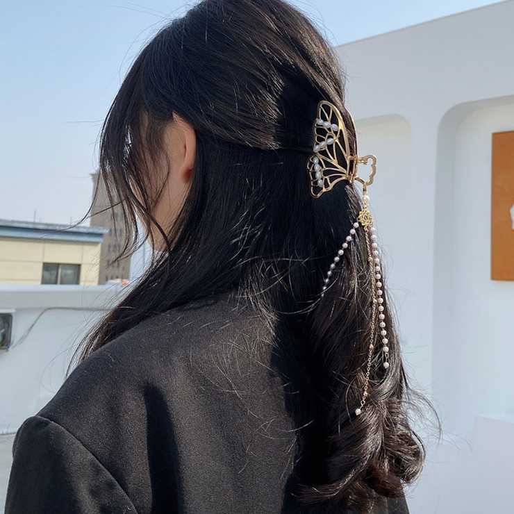 ヘアクリップ バンスクリップ パール | LTL | 詳細画像7 