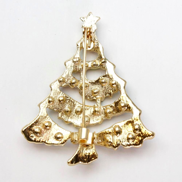 クリスマス 雪の積もったツリーのブローチ | lunolumo | 詳細画像3 