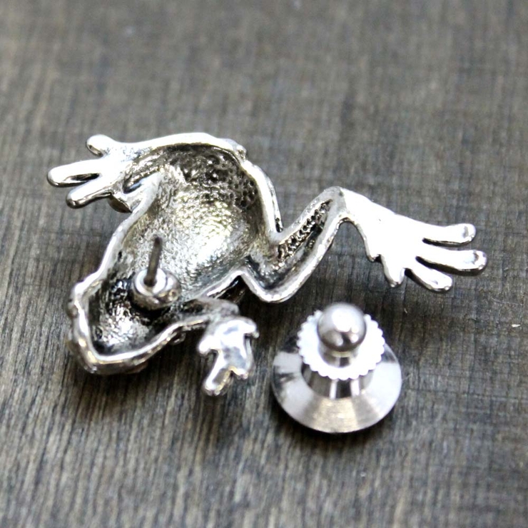 張り付きカエルのピンブローチ | lunolumo | 詳細画像4 