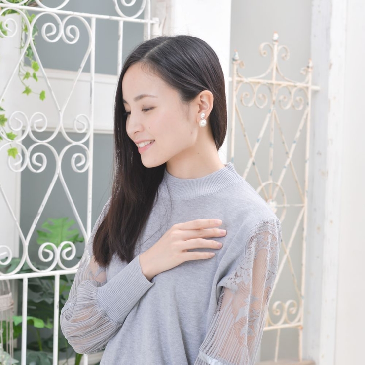 SALE パール イヤリング | lunolumo | 詳細画像4 