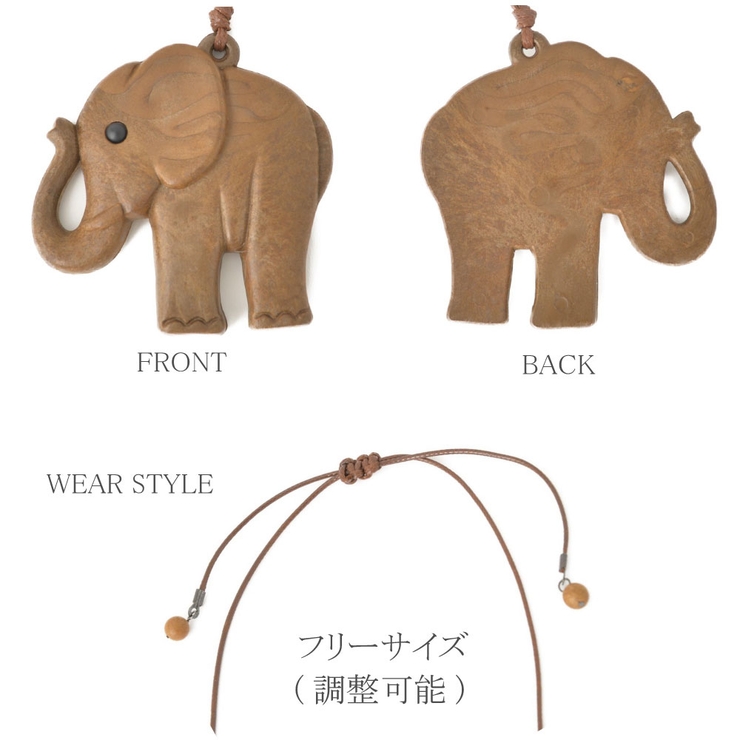 ネックレス レディース ぞう | lunolumo | 詳細画像3 