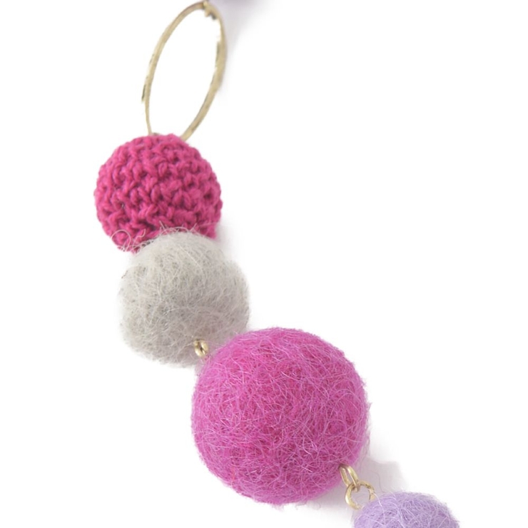 ネックレス 羊毛フェルト レディース | lunolumo | 詳細画像7 